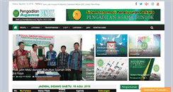 Desktop Screenshot of pa-buntok.go.id